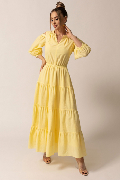 Платье Golden Valley 44039 желтый - фото 1