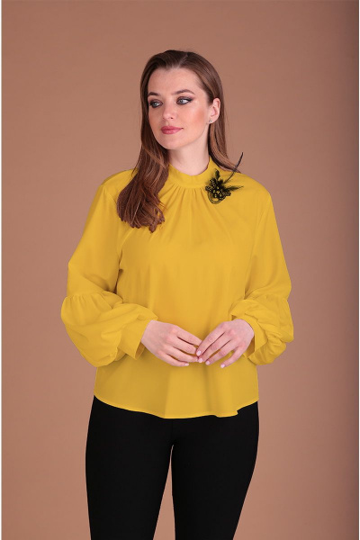 Блуза Таир-Гранд 62377 желтый - фото 1