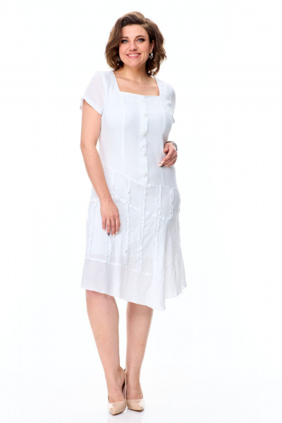 Платье Abbi 1029 белый - фото 15