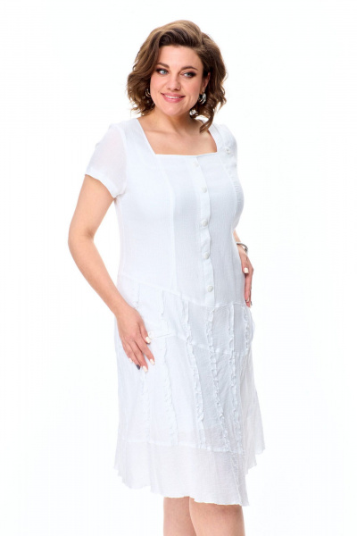 Платье Abbi 1029 белый - фото 10