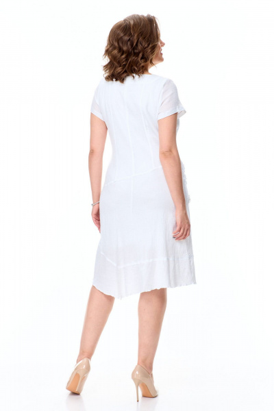 Платье Abbi 1029 белый - фото 2