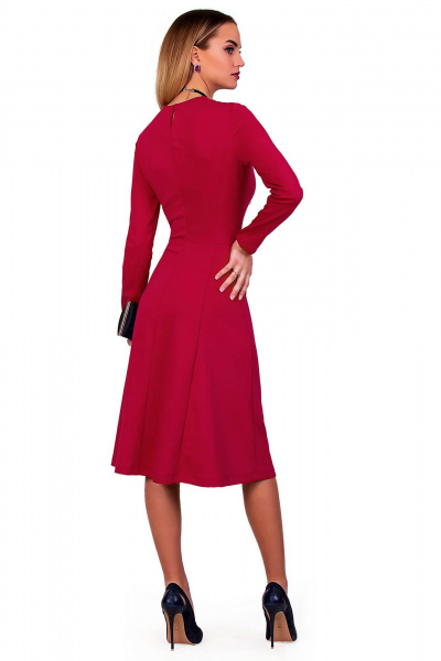 Платье F de F 1659 бордовый - фото 3