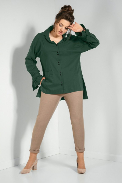 Блуза JeRusi 2080 зеленый - фото 1