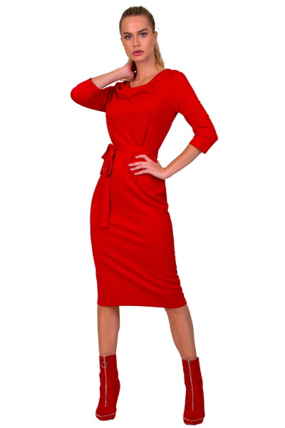 Платье F de F 2342 красный - фото 4