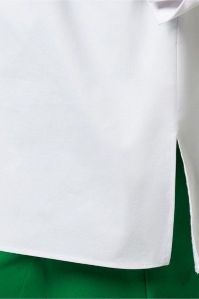 Блуза, брюки PND 01420P бело-зеленый - фото 3