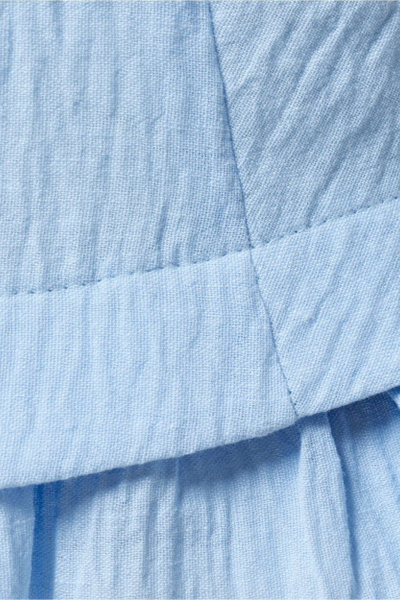 Блуза PND 05040P голубой - фото 3