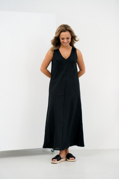 Платье Avord V3681 черный - фото 4