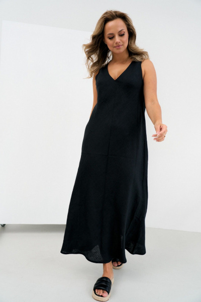 Платье Avord V3681 черный - фото 2
