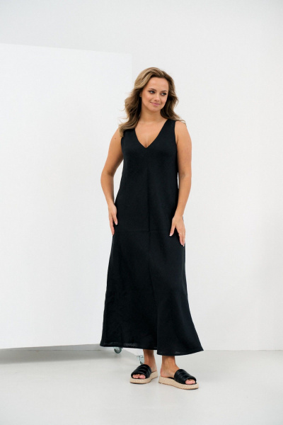 Платье Avord V3681 черный - фото 1