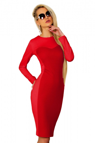 Платье F de F 1218 красный - фото 2