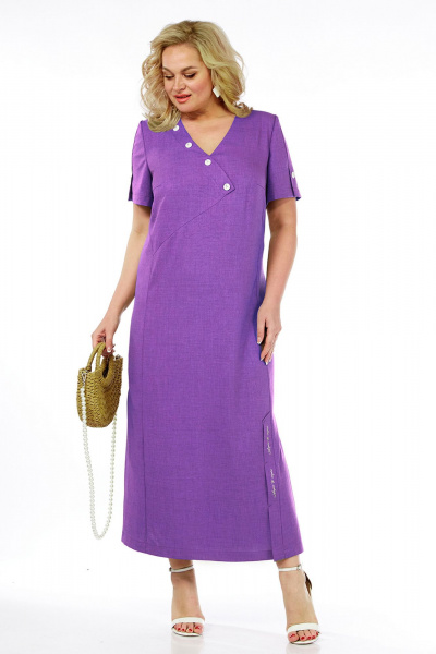 Платье Jurimex 3118-3 фиолетовый - фото 1