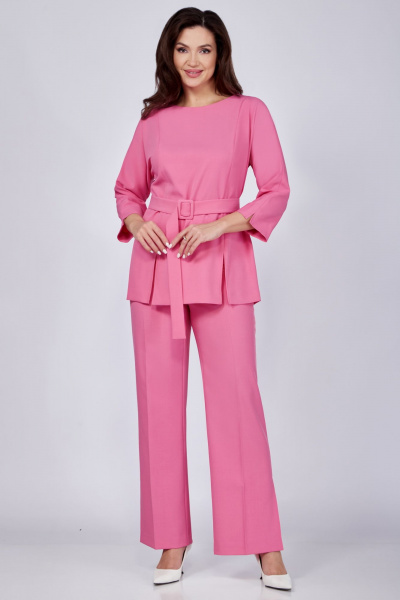Блуза, брюки Мишель стиль 1073-2 розовый - фото 8
