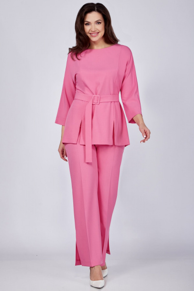 Блуза, брюки Мишель стиль 1073-2 розовый - фото 6