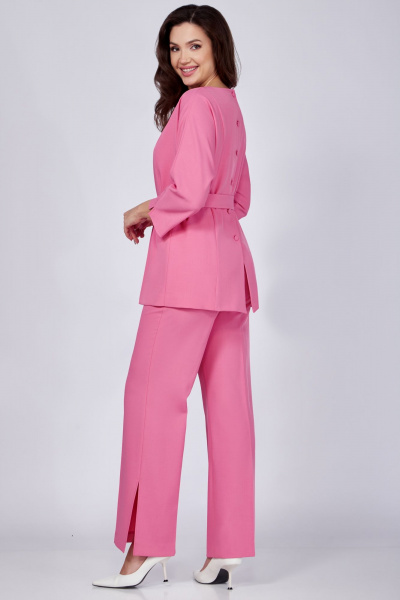 Блуза, брюки Мишель стиль 1073-2 розовый - фото 2