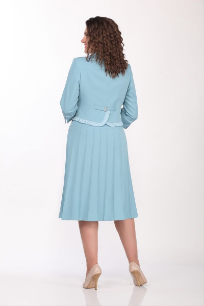 Блуза, жакет, юбка Lady Secret 1606 голубой - фото 3