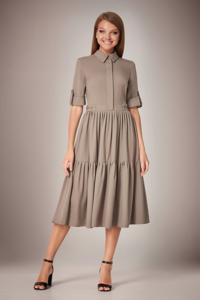 Платье Andrea Fashion AF-31 серый - фото 1