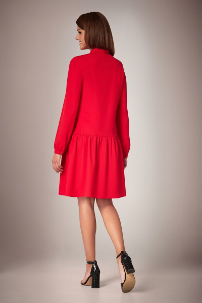 Платье Andrea Fashion AF-33 красный - фото 3