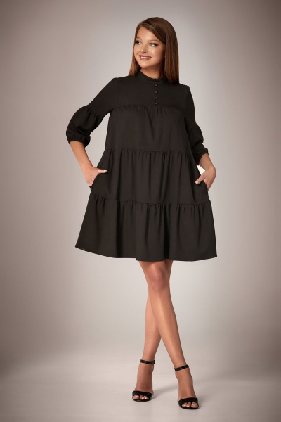 Платье Andrea Fashion AF-34 черный - фото 2