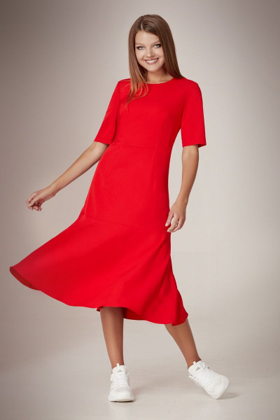 Платье Andrea Fashion AF-43 красный - фото 3