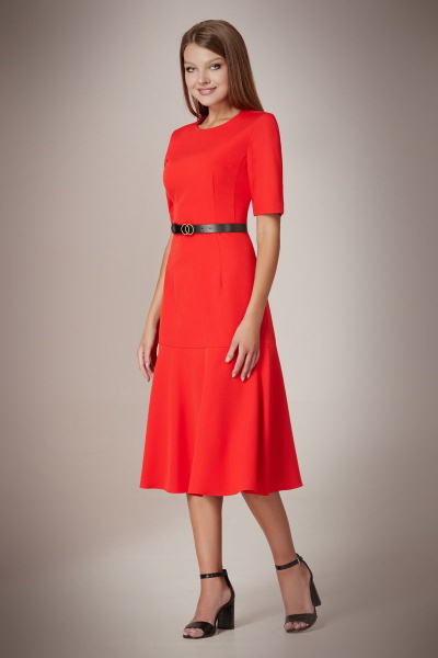 Платье Andrea Fashion AF-43 красный - фото 2