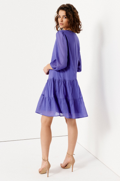 Платье Панда 140687w фиолетовый - фото 4