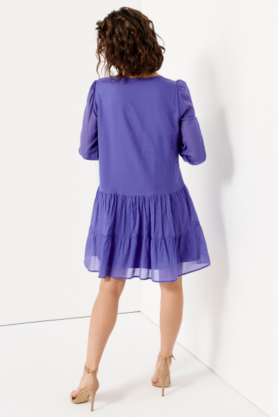 Платье Панда 140687w фиолетовый - фото 5