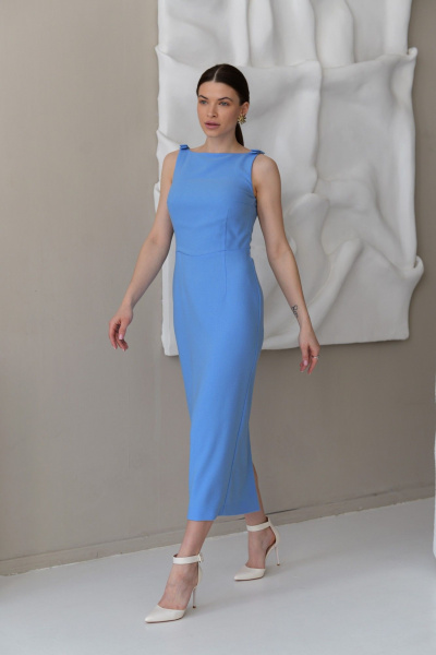 Платье HELEN BIRCH Pl061 голубой - фото 1