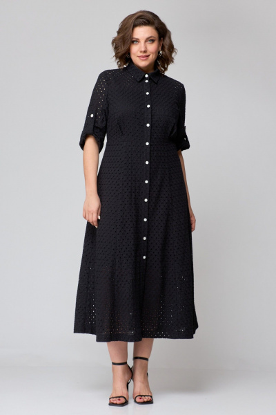 Платье AMUAR 1010 черный - фото 14