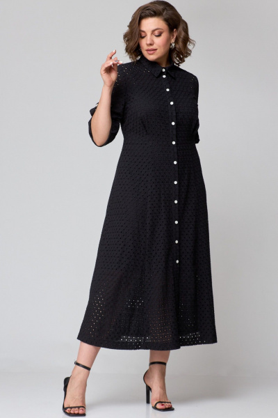 Платье AMUAR 1010 черный - фото 13