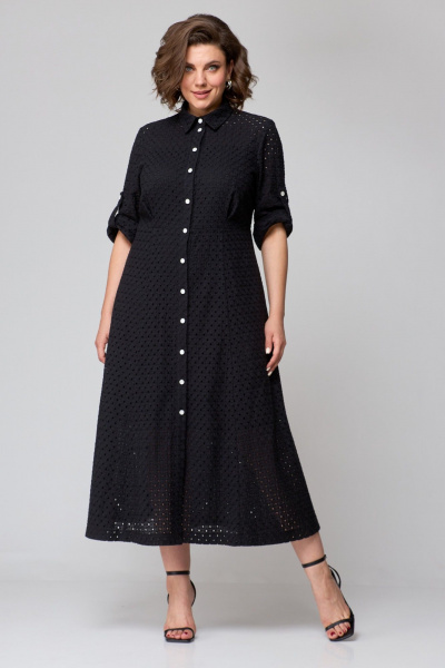 Платье AMUAR 1010 черный - фото 12