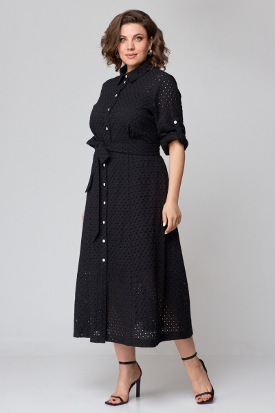 Платье AMUAR 1010 черный - фото 3