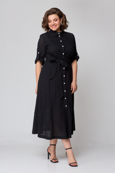 Платье AMUAR 1010 черный - фото 1