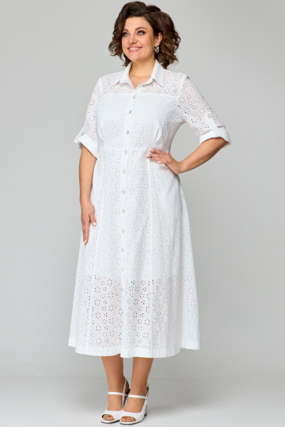 Платье AMUAR 1010-1 белый - фото 20