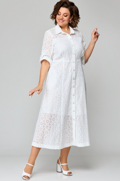 Платье AMUAR 1010-1 белый - фото 19