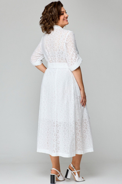 Платье AMUAR 1010-1 белый - фото 16