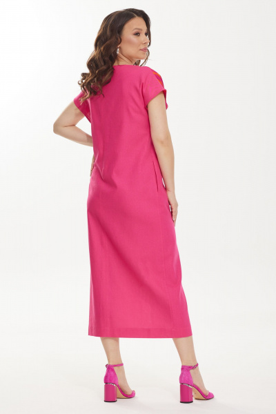 Платье Магия моды 2443 розовый - фото 2