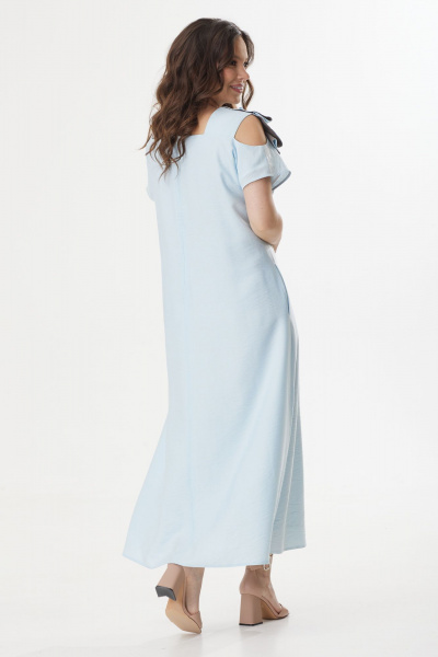 Платье Магия моды 2423 голубой - фото 2