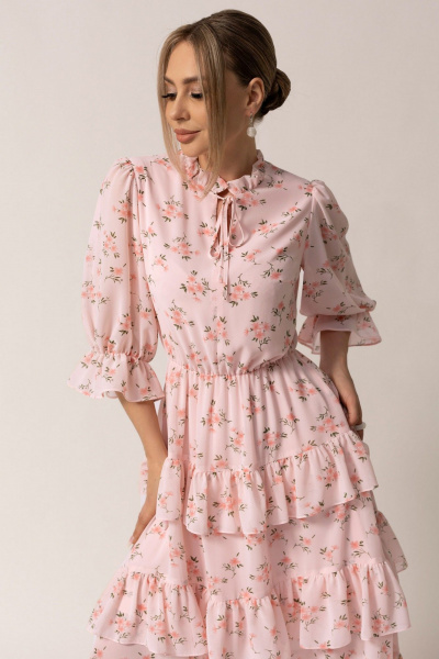 Платье Golden Valley 4919-1 розовый - фото 2