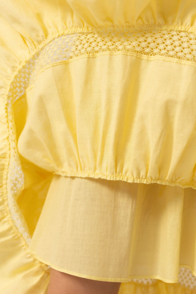 Платье Golden Valley 4987-1 желтый - фото 4