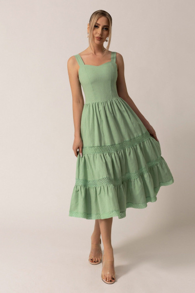 Платье Golden Valley 4987-1 светло-зеленый - фото 1