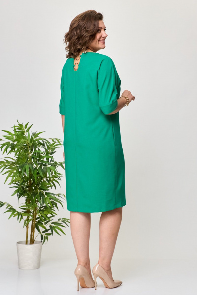 Платье Pocherk 1-046 зелень - фото 8