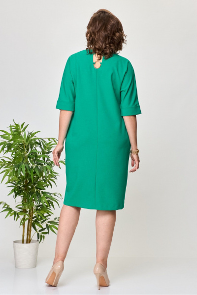 Платье Pocherk 1-046 зелень - фото 7