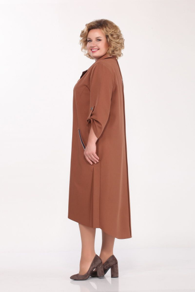 Платье Lady Secret 3669 коричневый - фото 2