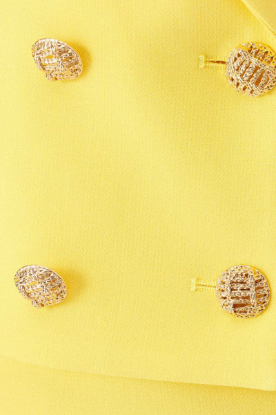 Жакет, юбка Панда 135110w желтый - фото 2