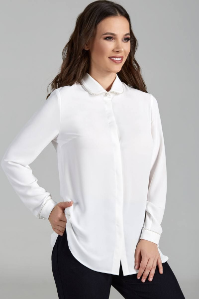 Блуза Teffi Style L-1507 морлочный - фото 1