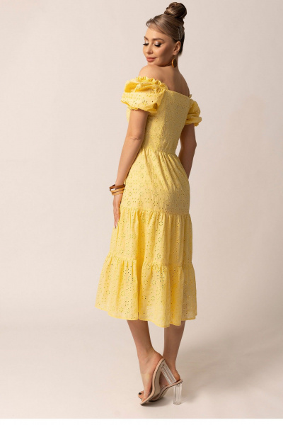 Платье Golden Valley 4720-1 желтый - фото 2