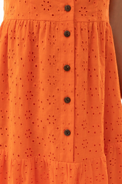Платье Golden Valley 4720-1 оранжевый - фото 6