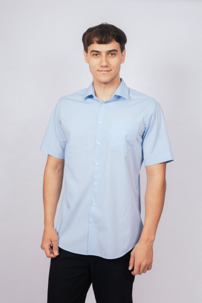 Рубашка Nadex 01-036522/204-24 голубой - фото 2