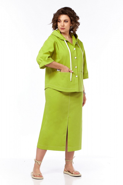 Блуза, юбка Jurimex 3110 салатовый - фото 1