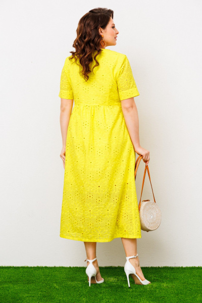 Платье Romanovich Style 1-1951 желтый - фото 6